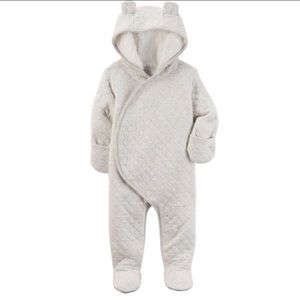 Carters light blue/grey bunting suit